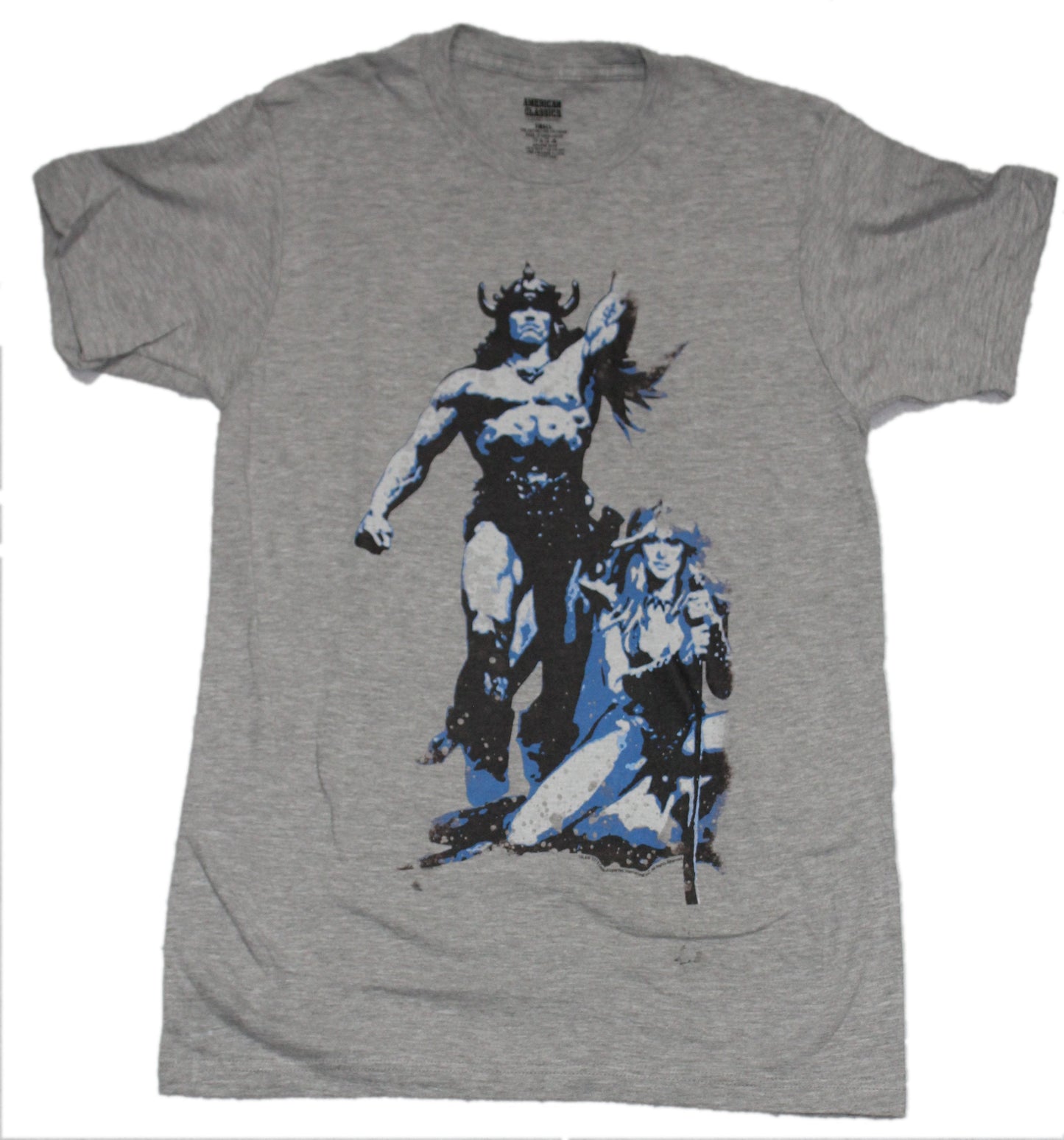 Conan the Destroyer Mens T-Shirt  - Stylized Movie Poster Image