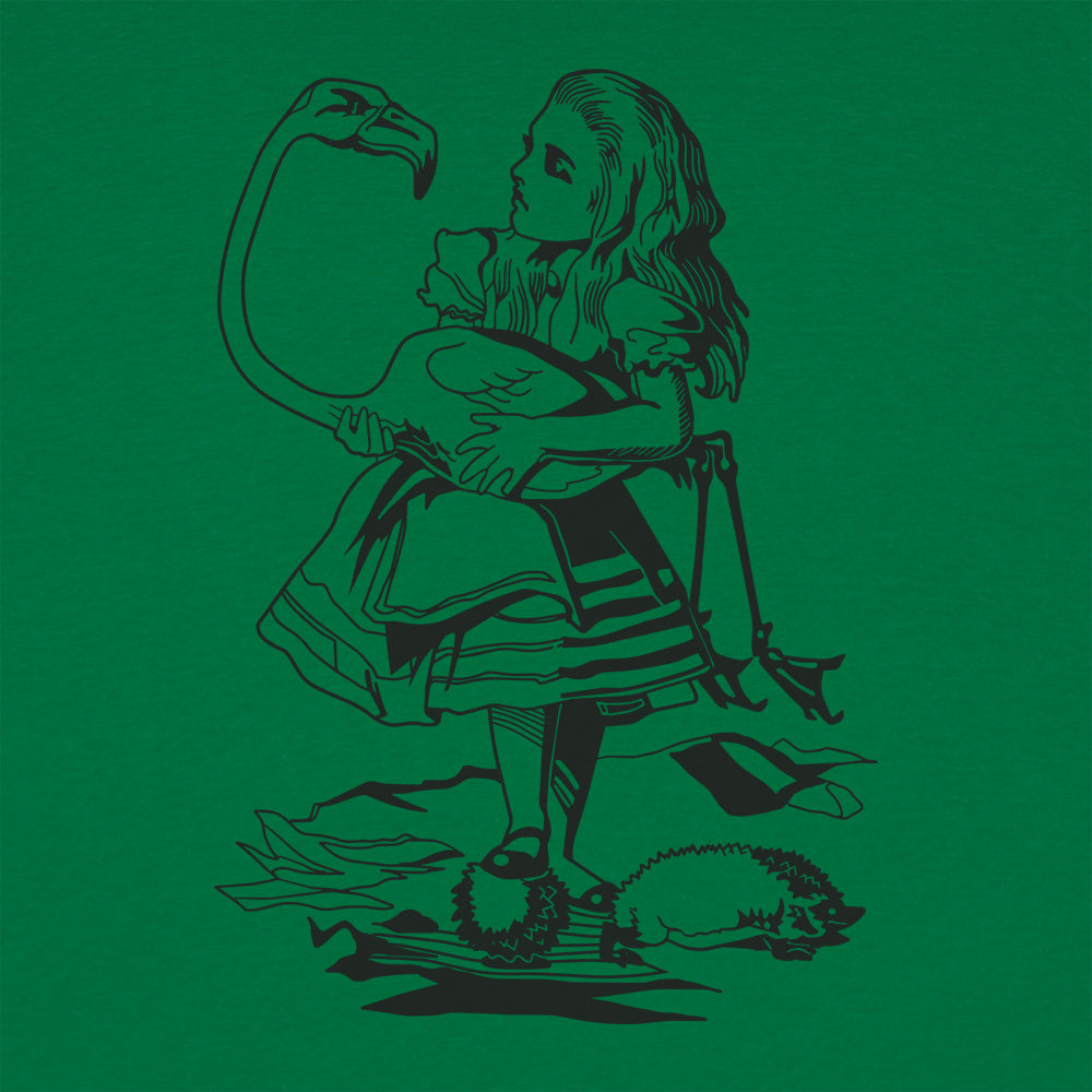Alice And Flamingo