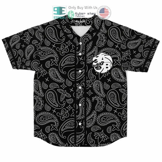 BEST All In One Paisley Baseball Jersey
