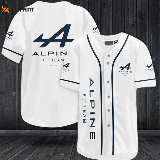 Alpine F1 Team Baseball Jersey - Perfect Gift for Men & Women Racing Enthusiasts - lylyprint.com