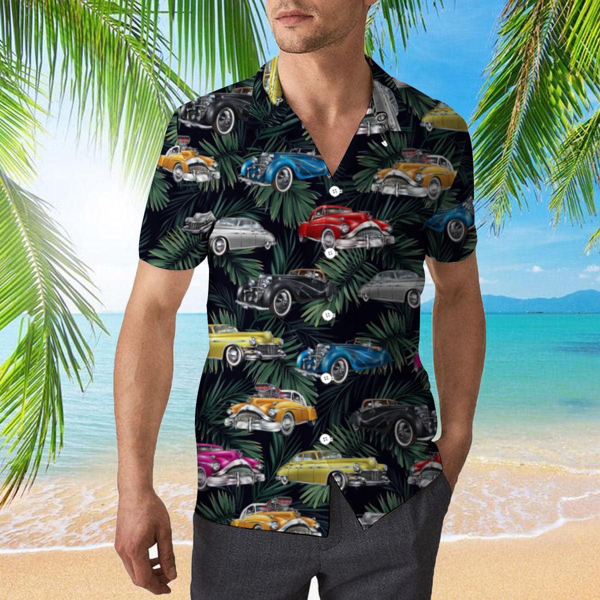 Amazing Vintage Retro Muscle Car Trendy Hawaiian Shirt
