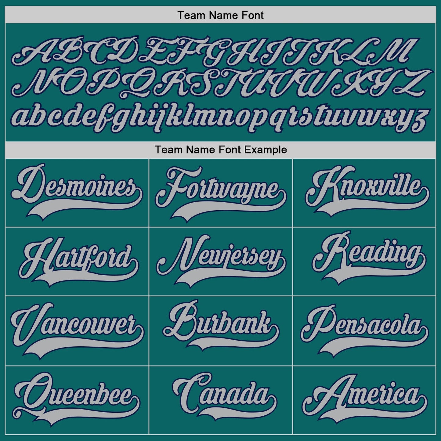 Custom Teal Gray-Navy Authentic Baseball Jersey