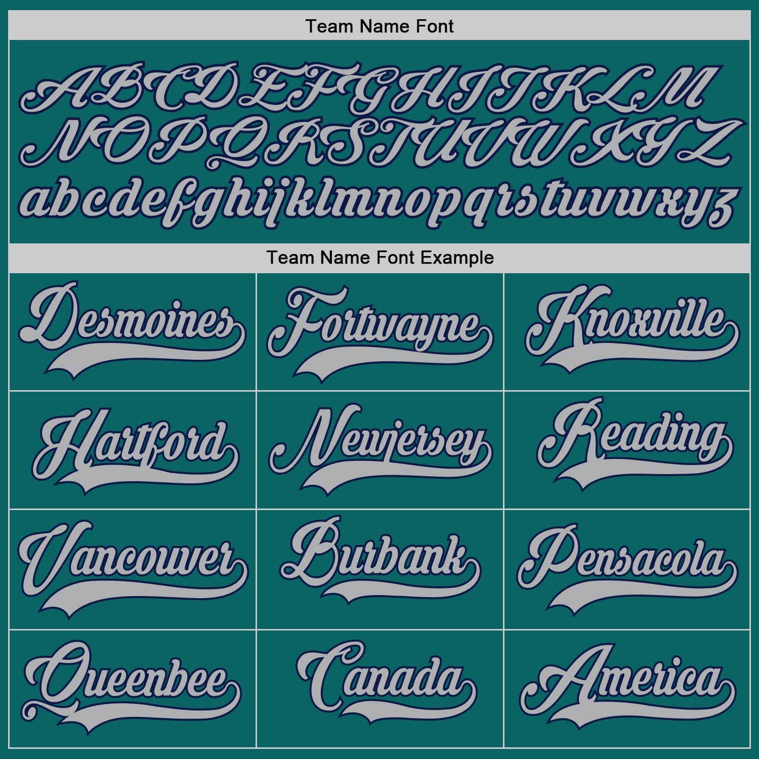 Custom Teal Gray-Navy Authentic Baseball Jersey