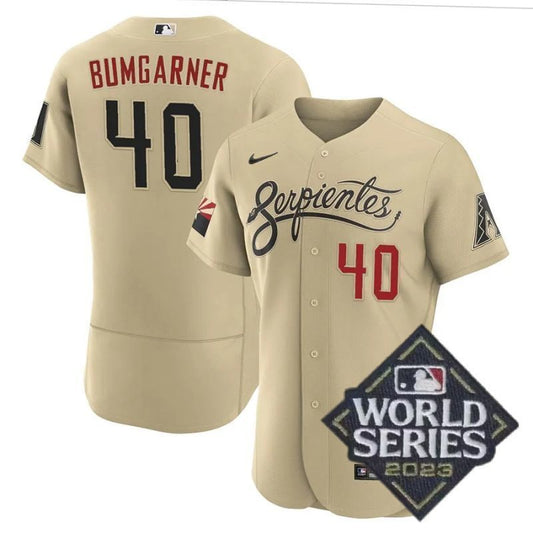 arizona diamondbacks #40 madison bumgarner city connect collection jersey flex base