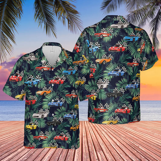 Artistic Corvette Collection in a Hawaiian Shirt