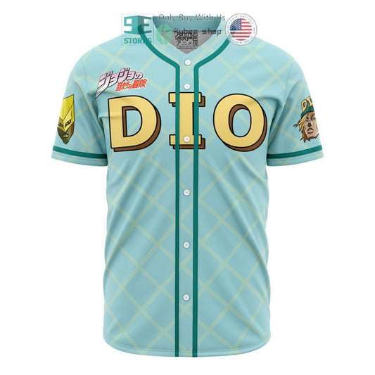 BEST Auratic Dio Jojo's Bizarre Adventure Baseball Jersey