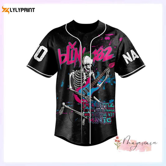 B182 Baseball Jersey, B182 Band Baseball Shirt - lylyprint.com