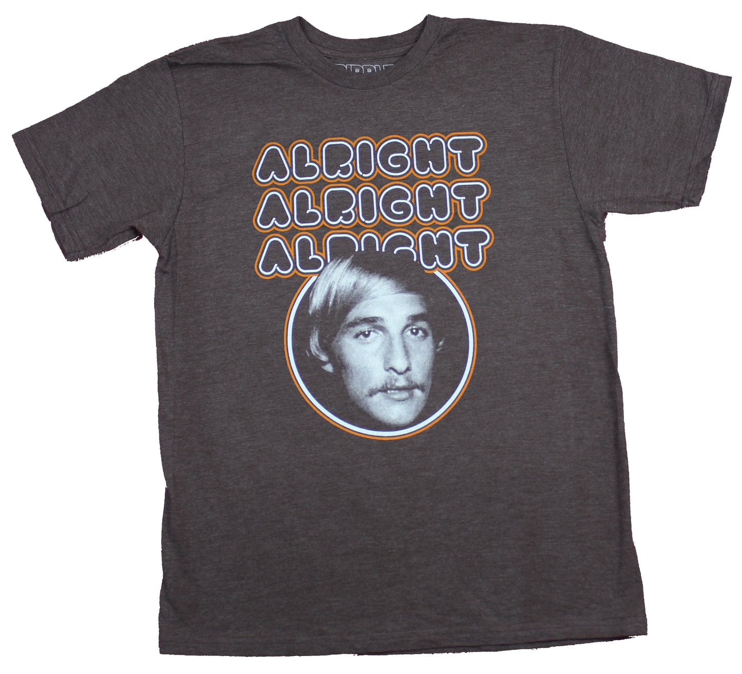 Dazed and Confused Mens T-Shirt  - Alright Alright Alright Photo Circle