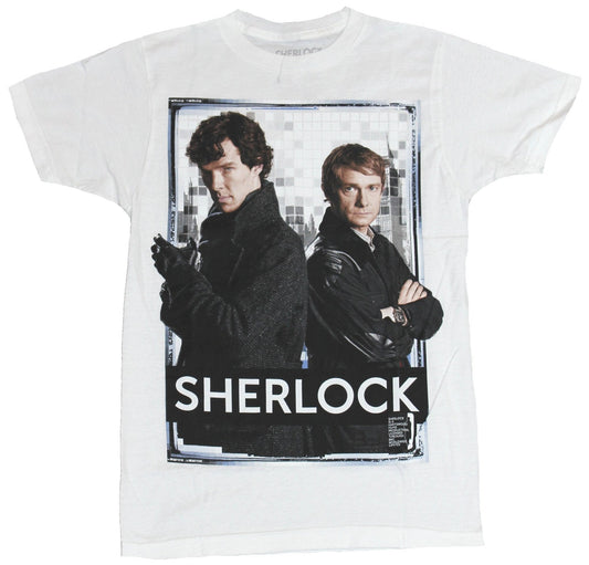 Sherlock (BBC TV Series)  Mens T-Shirt - Full Color Boxed Photo Image