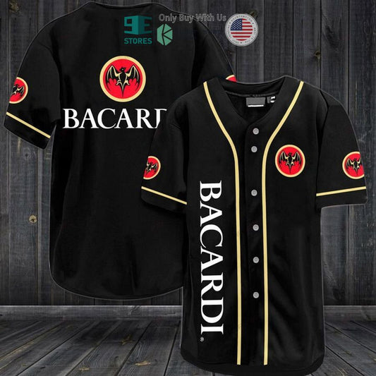 BEST Bacardi logo Baseball Jersey
