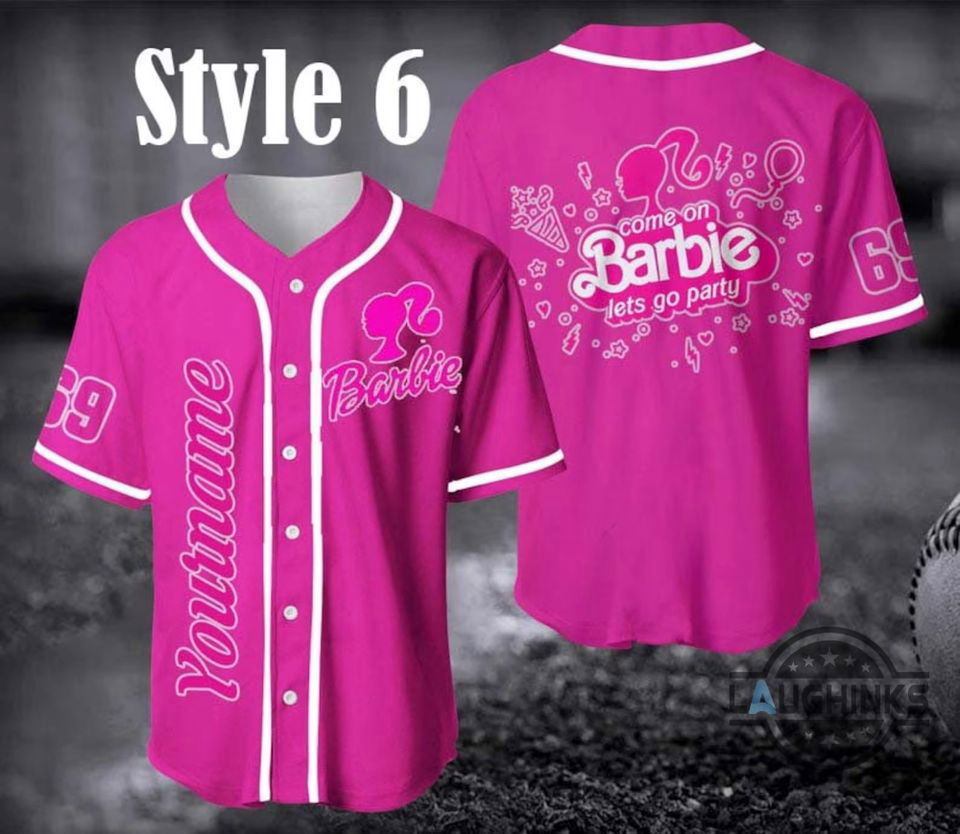 Barbie Movie 2023 Baseball Jersey - lylyprint.com