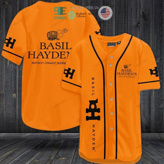 BEST Basil Hayden's logo Baseball Jersey