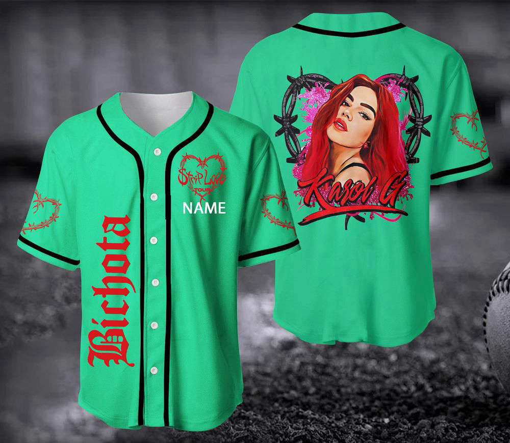 Bichota Baseball Jersey Shirt - Aopprinter