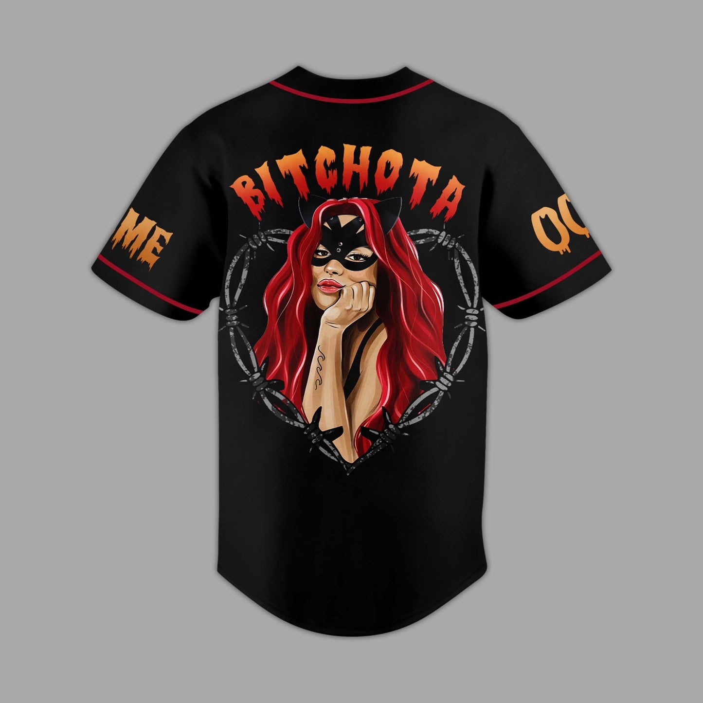 Black Cool Shirt Karol G Bitchota Music Custom Baseball Jersey