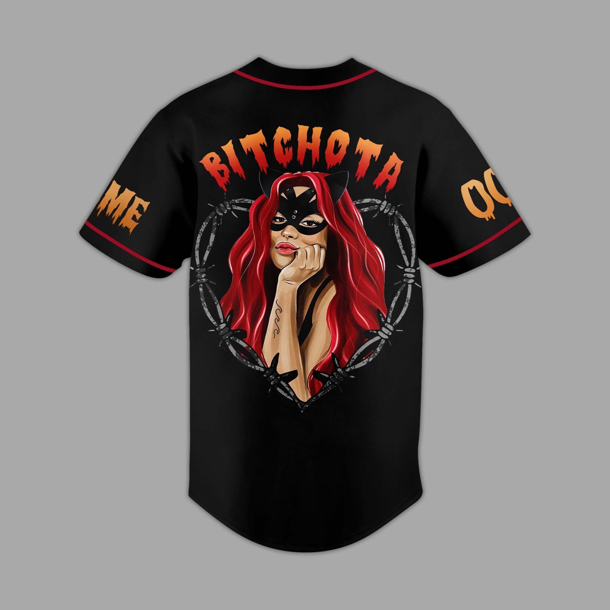 Black Cool Shirt Karol G Bitchota Music Custom Baseball Jersey