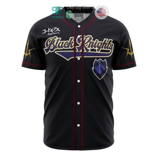 BEST Black Knights Zero Code Geass Baseball Jersey