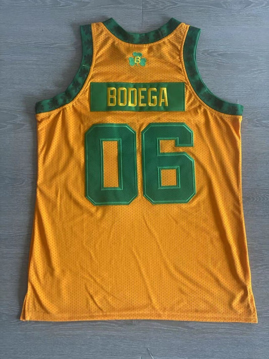 bodega x mitchell&ness “worldwide respect” Collaboration Celtics 06 Yellow Embroidered Style 2