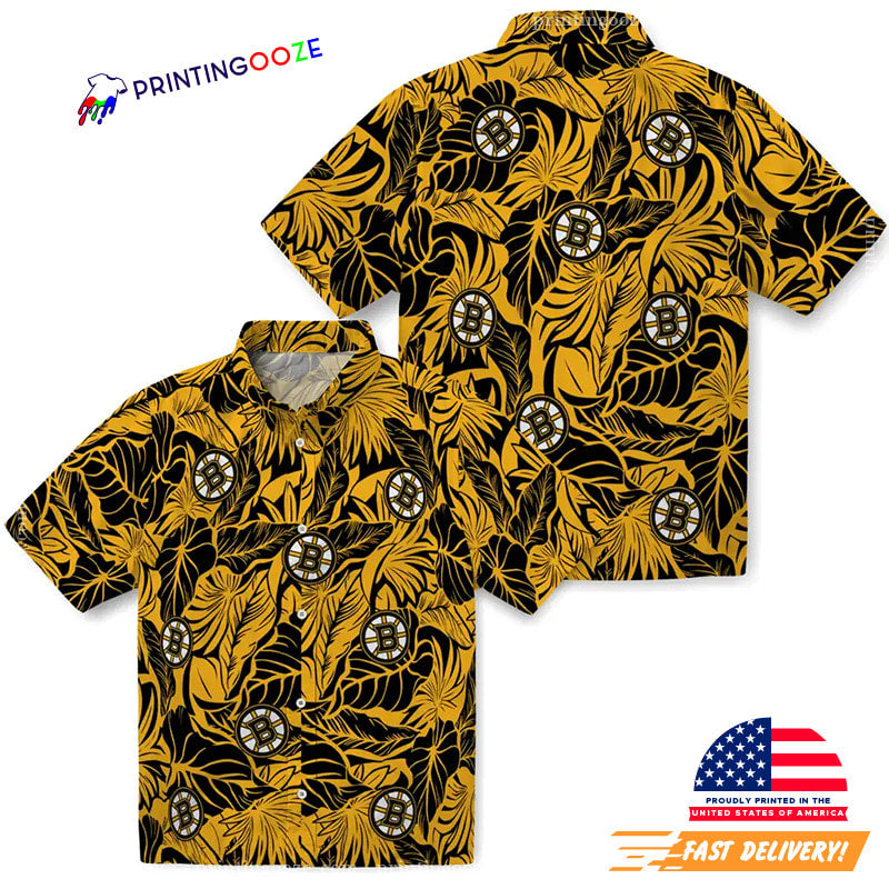 Boston Bruins Ice Hockey​ Hawaiian Shirt No. 2