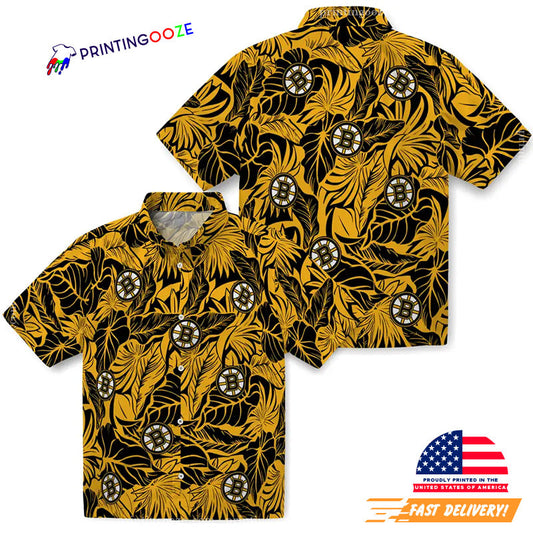 Boston Bruins Ice Hockey​ Hawaiian Shirt No. 2