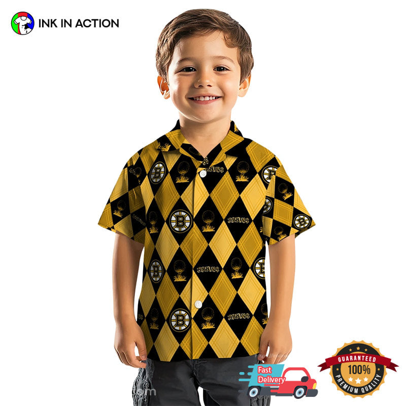 Boston Bruins Ice Hockey NHL Hawaiian Shirt