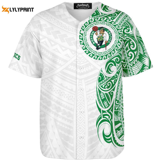 Boston Celtics Baseball Jersey Custom For Fans BJ0091 - lylyprint.com