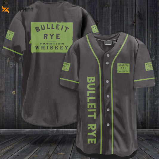 Bulleit Rye Whiskey Baseball Jersey - lylyprint.com