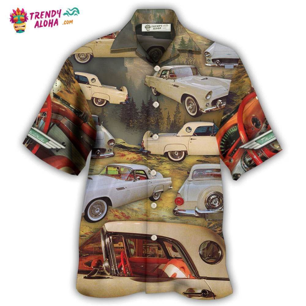 Car Amazing Mountain Hawaiian Shirt - Trendy Aloha
