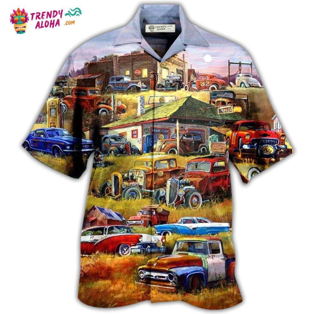 Car Being With The Classic Is A Bless Car Hawaiian Shirt - Trendy Aloha