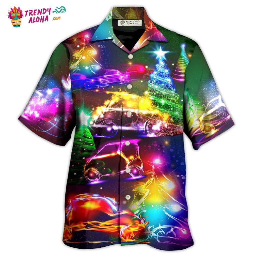 Car Christmas Merry Everything Happy Always Hawaiian Shirt - Trendy Aloha