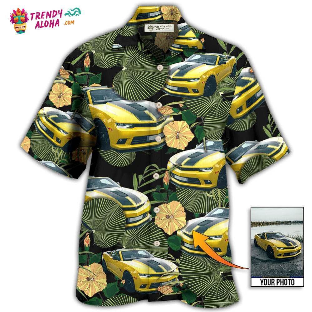 Car Cool Various Style Custom Photo Hawaiian Shirt - Trendy Aloha