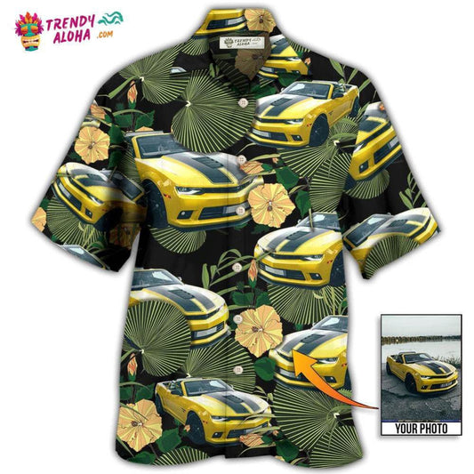 Car Cool Various Style Custom Photo Hawaiian Shirt - Trendy Aloha