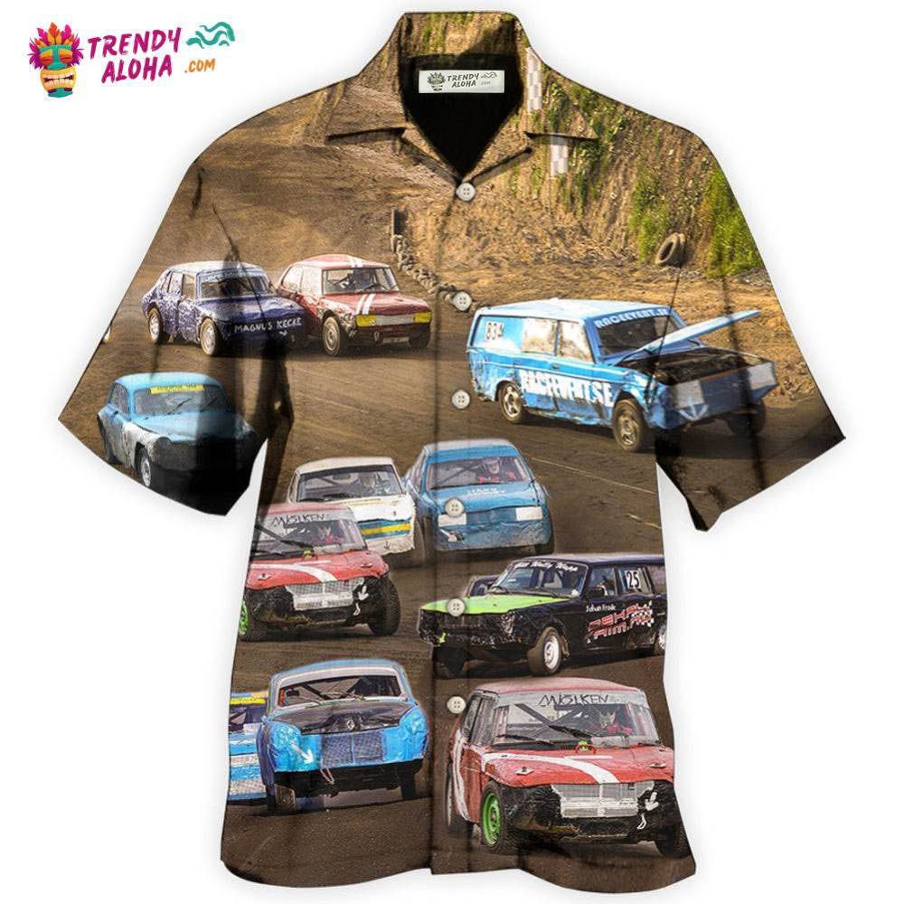 Car On The Road Hawaiian Shirt - Trendy Aloha