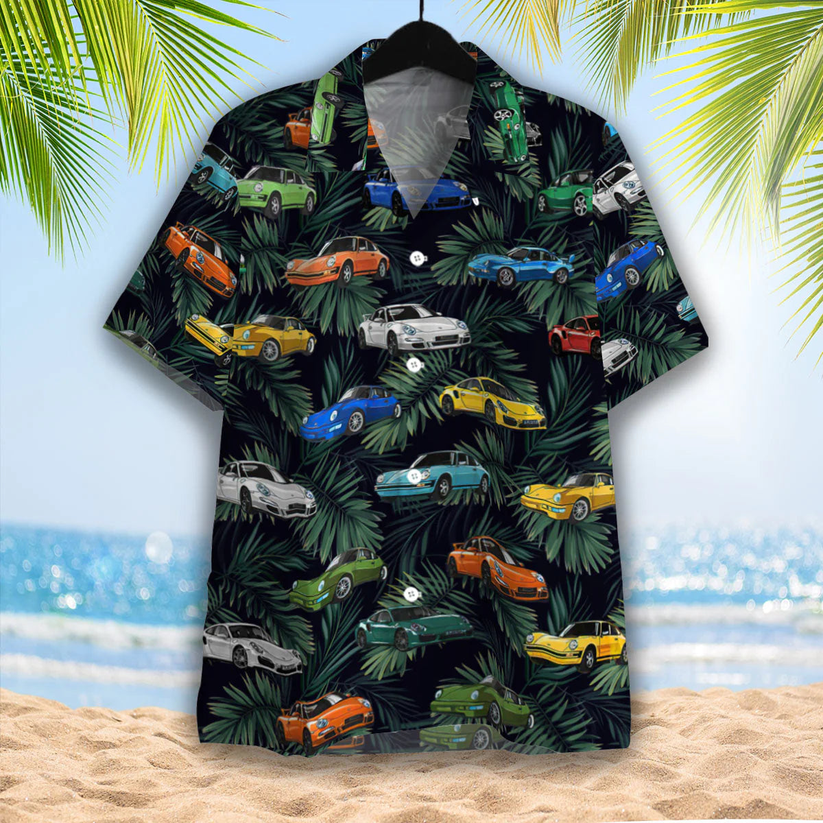Car Trendy Hawaiian Shirt