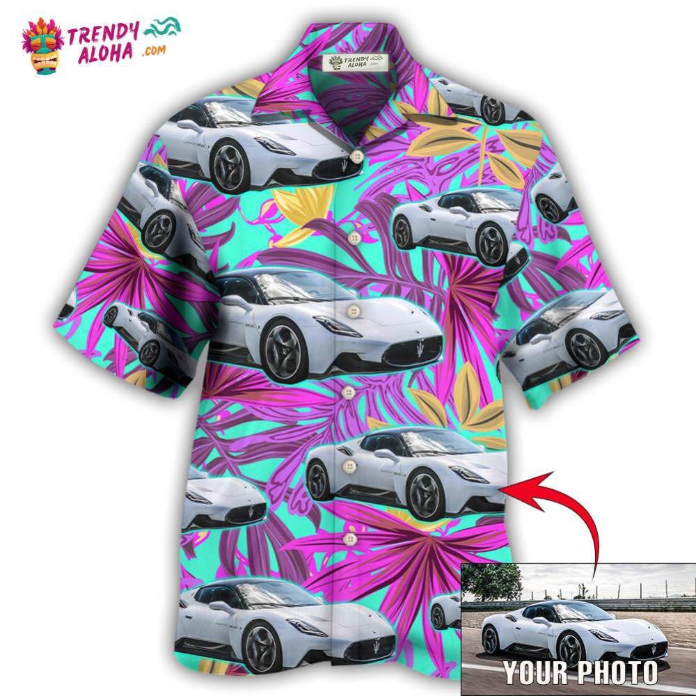 Car Various Style Custom Photo Hawaiian Shirt - Trendy Aloha