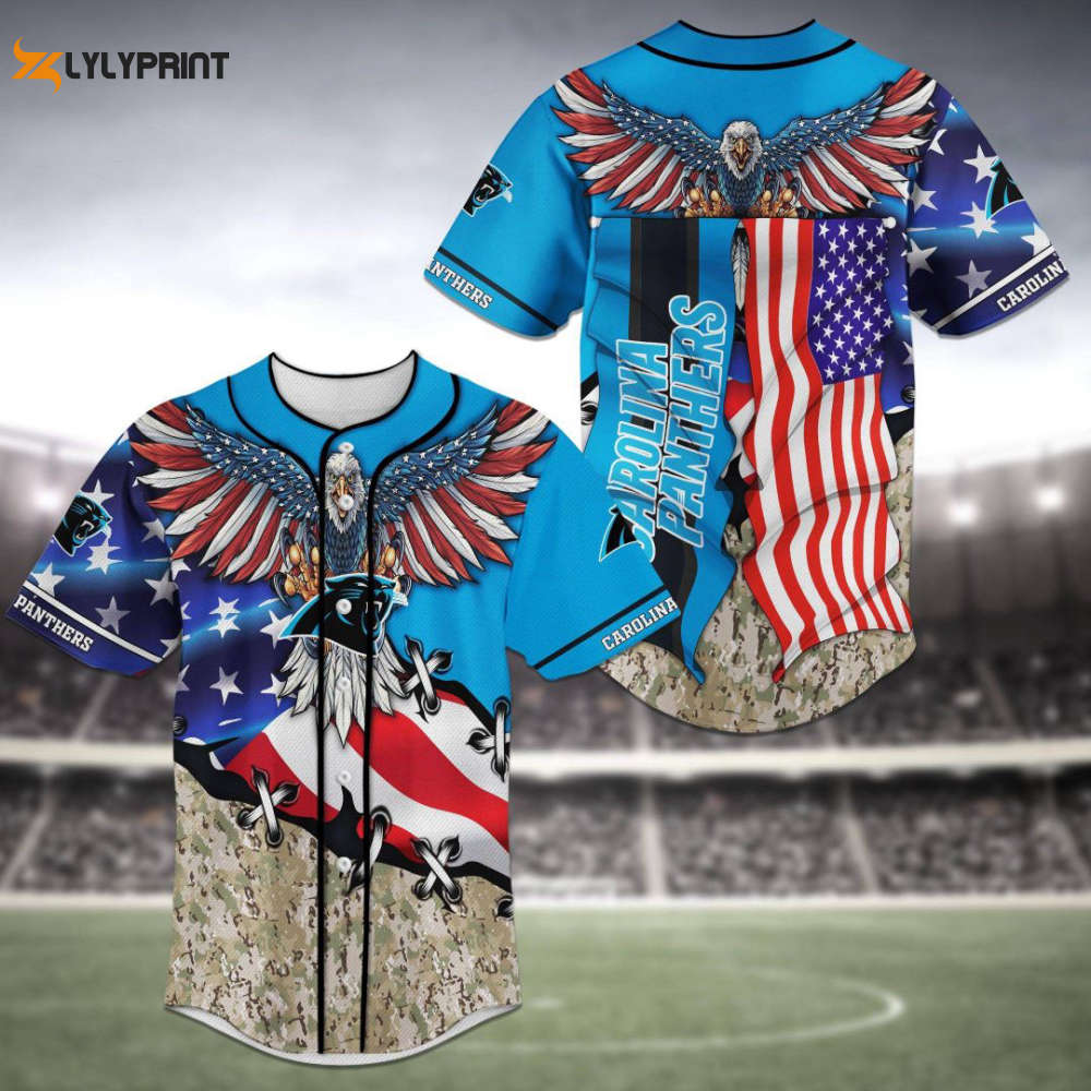 Carolina Panthers Baseball Jersey Gift For Men Women - lylyprint.com