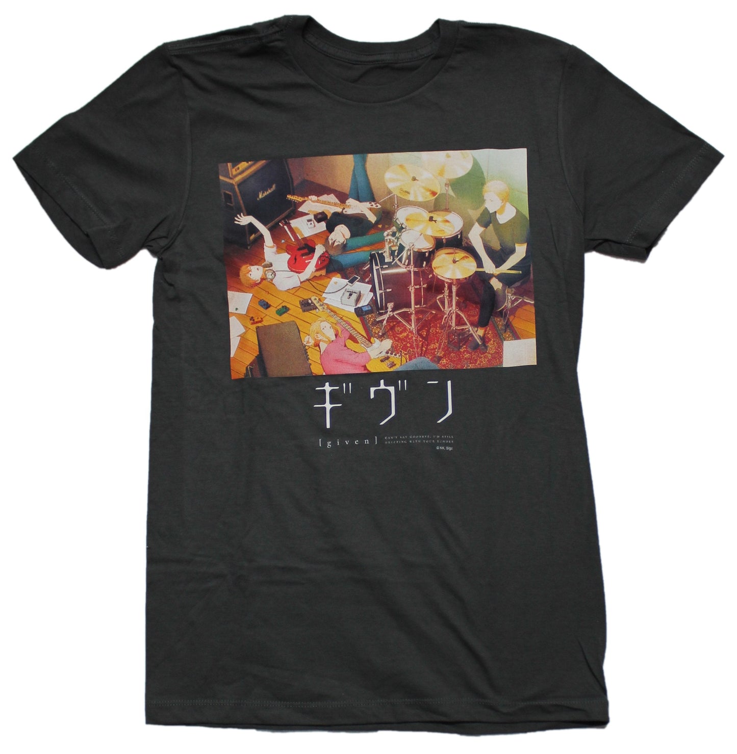 Given Anime Mens T-Shirt -  Key Art Poster Image