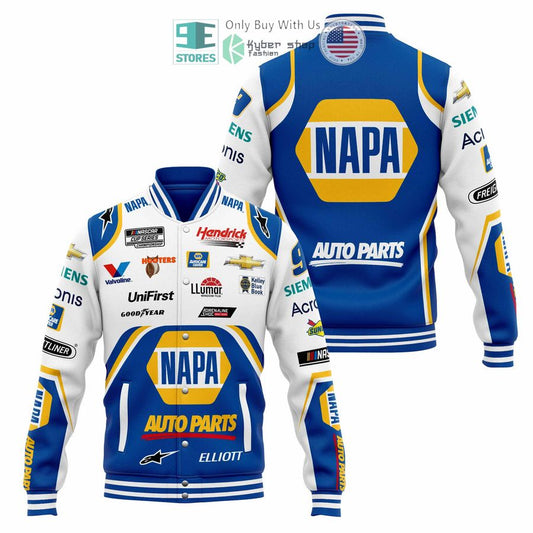 BEST Chase Elliott Napa Baseball Jacket