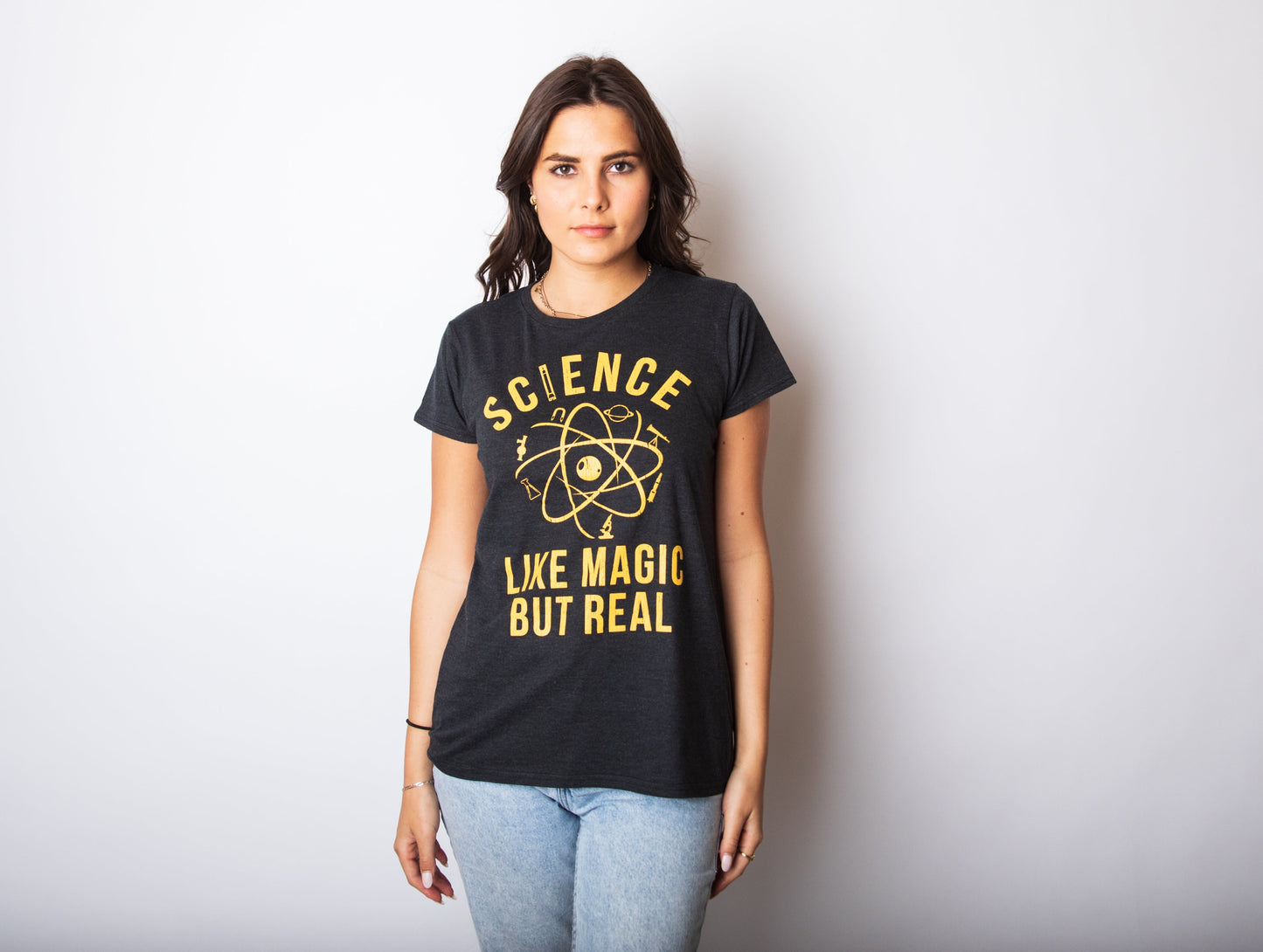 Science: Like Magic But Real Women's T Shirt Hoodie, Sweatshirt | InkThreadWorks.com (Image 3)