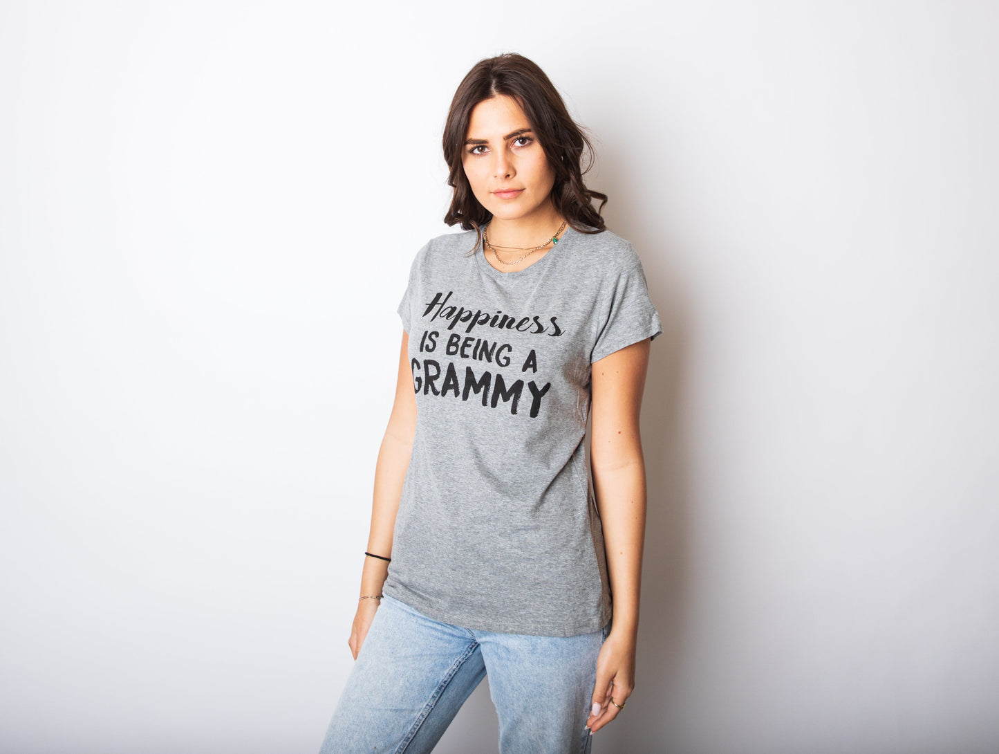 Happiness Is Being A Grammy Women's T Shirt Hoodie, Sweatshirt | InkThreadWorks.com (Image 4)