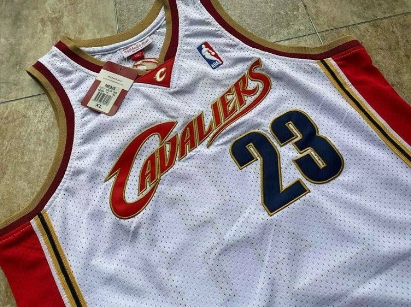 cleveland cavaliers #23 james authentic jersey white Style 4
