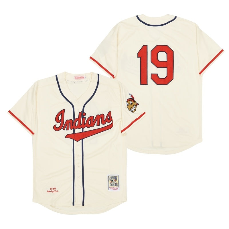 cleveland indians #19 bob feller Style 6