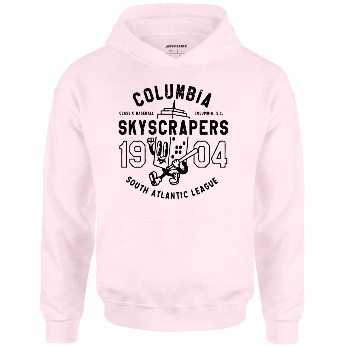 Columbia Skyscrapers - South Carolina - Vintage Defunct Baseball Teams - Unisex Hoodie