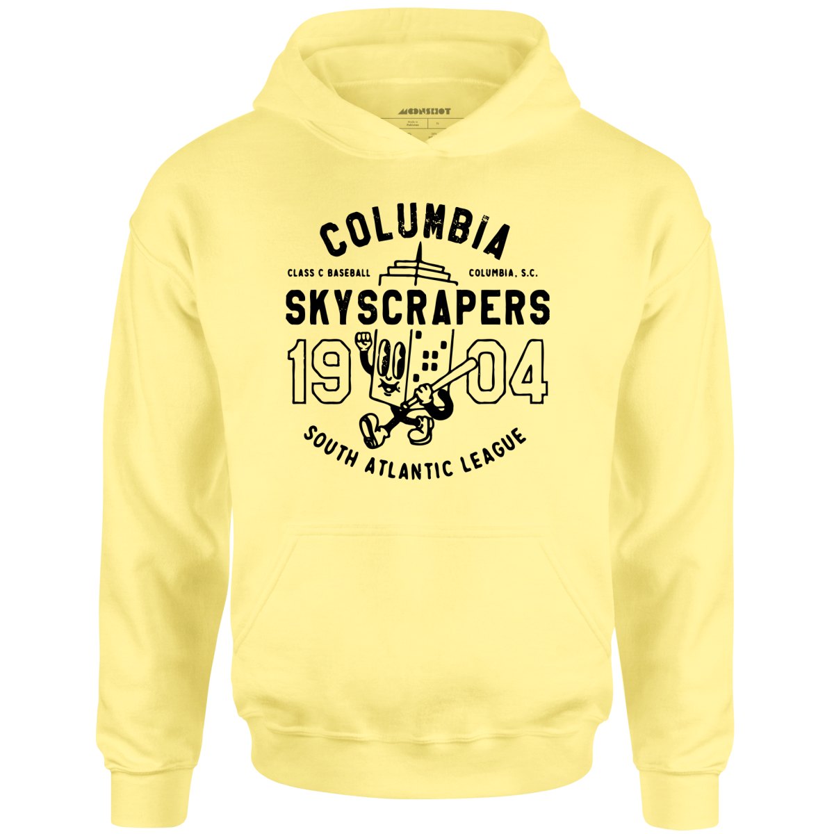 Columbia Skyscrapers - South Carolina - Vintage Defunct Baseball Teams - Unisex Hoodie