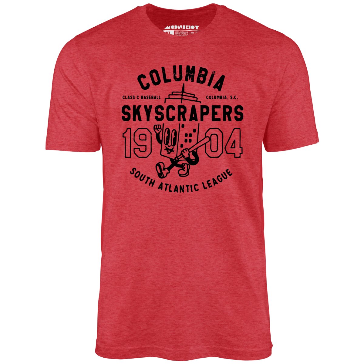 Columbia Skyscrapers - South Carolina - Vintage Defunct Baseball Teams - Unisex T-Shirt