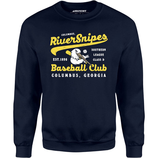 Columbus River Snipes - Georgia - Vintage Defunct Baseball Teams - Unisex Sweatshirt