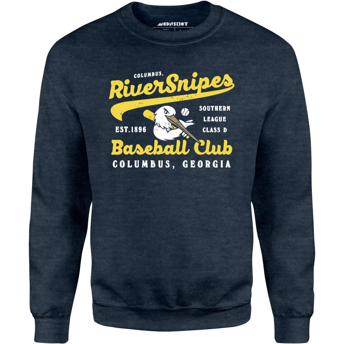 Columbus River Snipes - Georgia - Vintage Defunct Baseball Teams - Unisex Sweatshirt