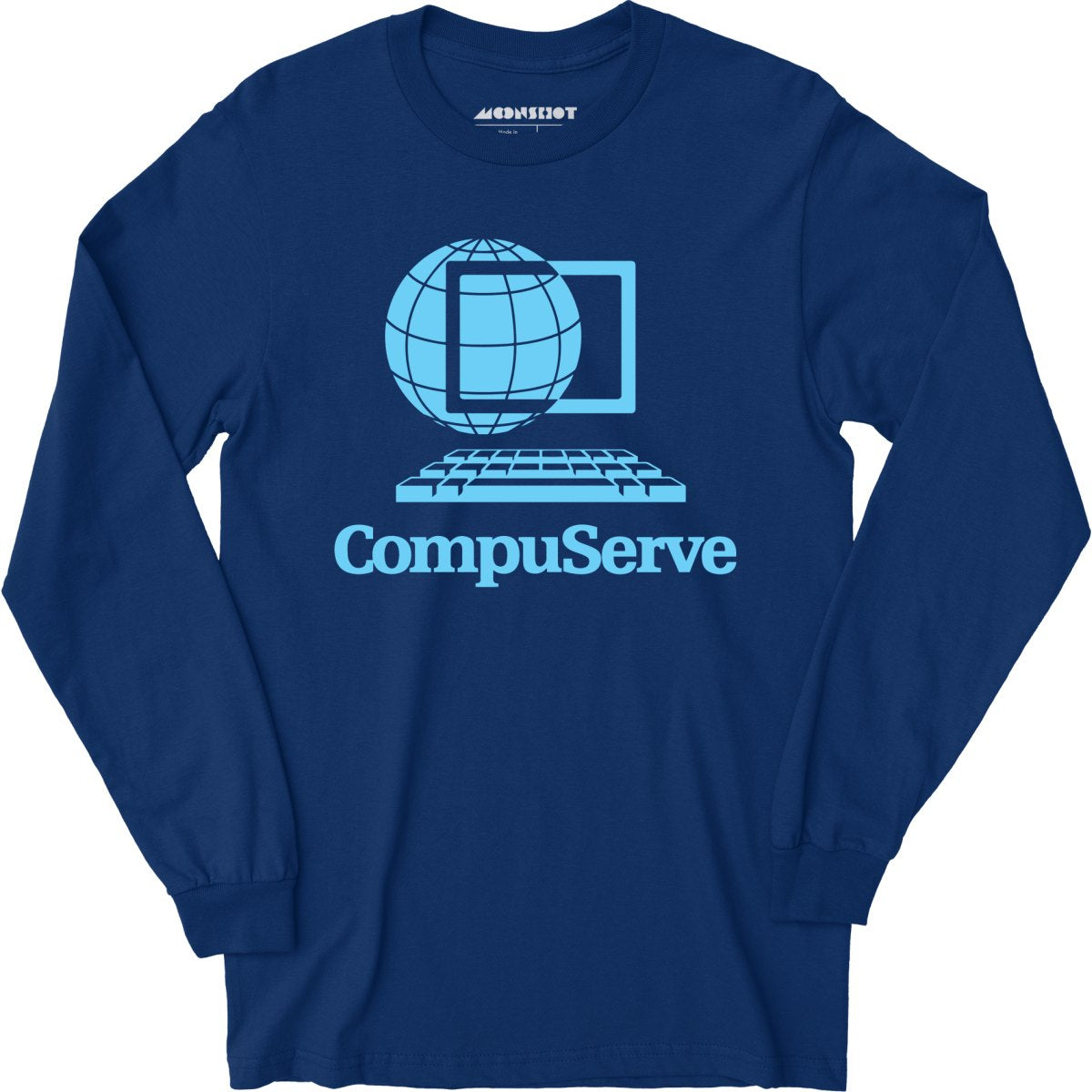 Compuserve - Vintage Internet - Long Sleeve T-Shirt