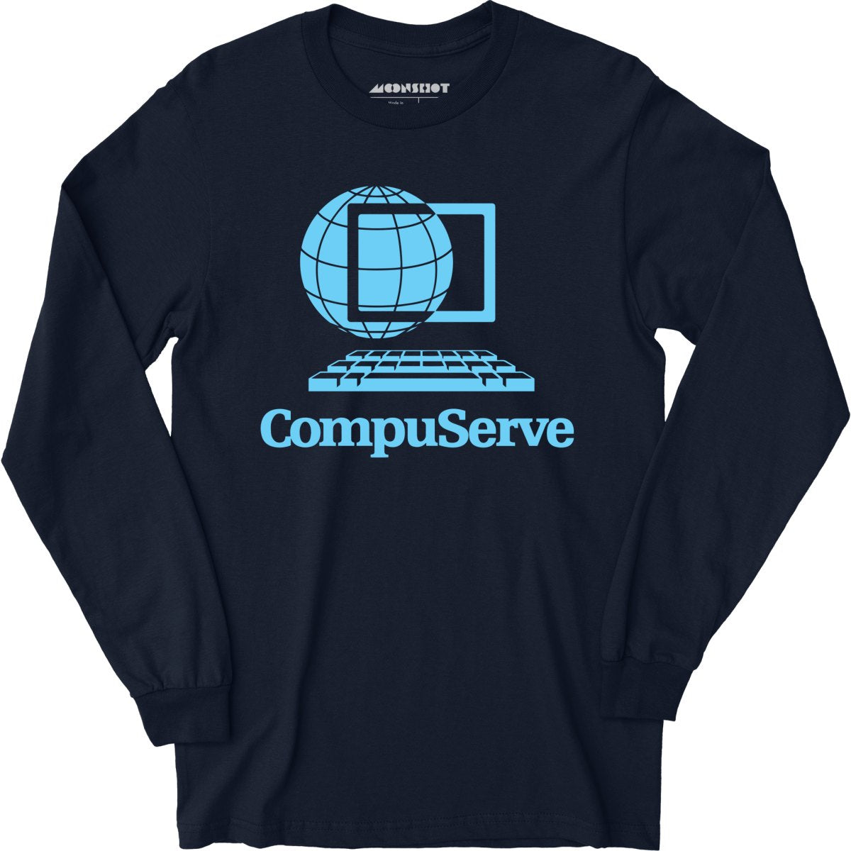 Compuserve - Vintage Internet - Long Sleeve T-Shirt