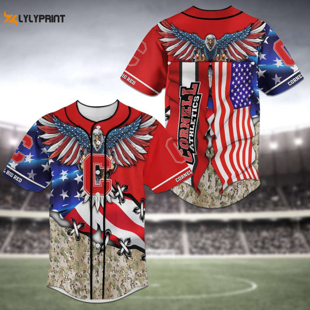 Cornell Big Red Baseball Jersey Gift For Men Women - lylyprint.com