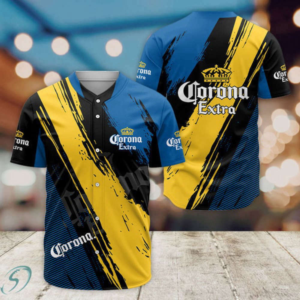 Corona Extra E-Sports Gaming Baseball Jersey: Ultimate Gear for Gamers - Aopprinter